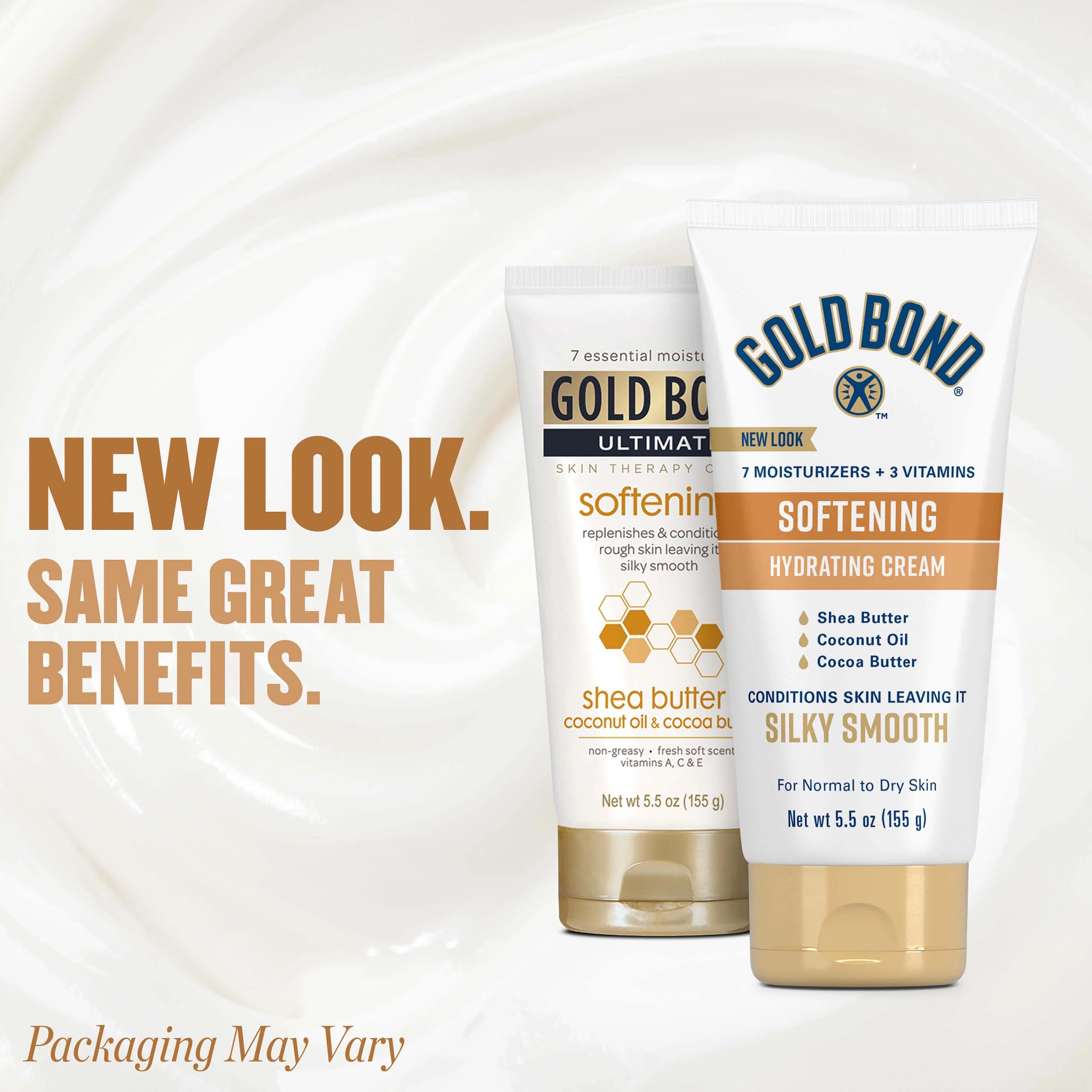 Gold Bond Softening Hydrating Cream, With Shea Butter, Coconut Oil & Cocoa Butter, 5.5 oz