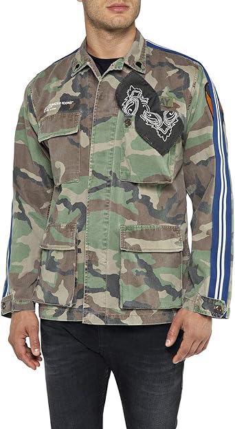 replay camo jacket