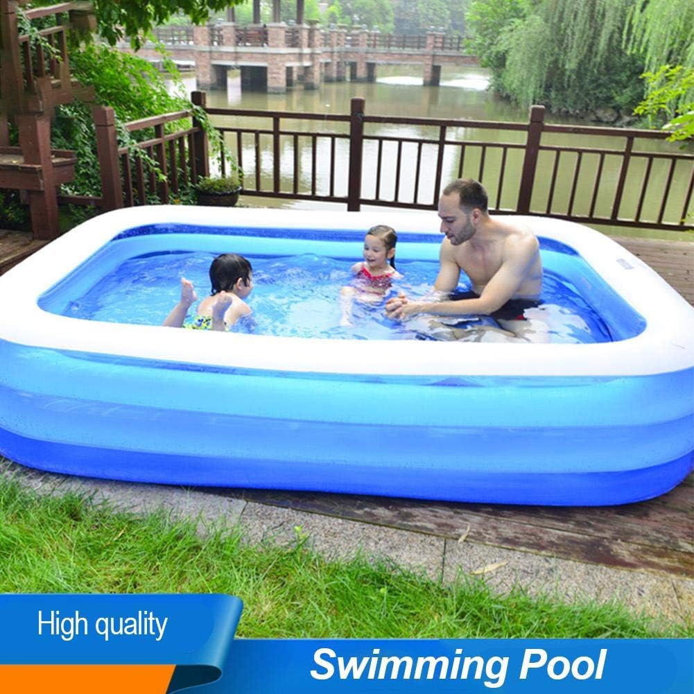 Family Inflatable Swimming Pool, Inflatable Lounge Pool Wear-resistant Thick Marine Ball Pool for Baby, Kids, Adult, Outdoor Garden, Backyard, Summer Water Party