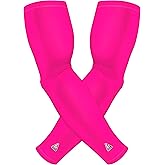 B-Driven Sports Premium Pro-Fit Compression Arm Sleeves for Men Women & Youth 44 Graphic Designs – Improve Circulation Reduce Muscle Fatigue Enhance Performance for Baseball Football & More– (1 Pair)