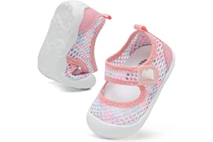 BARERUN Toddler Water Shoes Barefoot Water Shoes for Kids Baby Wide Aqua Socks with Arch Support Quick-Dry Breathable Boys Girls Sandals Walking Shoes for Beach Swim Pool Shoes