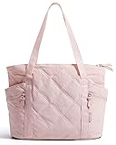 BAGSMART Tote Bag for Women, Puffer Carry On Tote