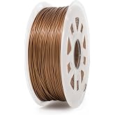 Gizmo Dorks 1.75mm PLA 3D Printer Filament 1kg Metal Copper Fill | Polishable Sculpted Metallic Finish, Sandable Heavy Spool Roll, Universal FDM Extrusion Fit, Composite Material