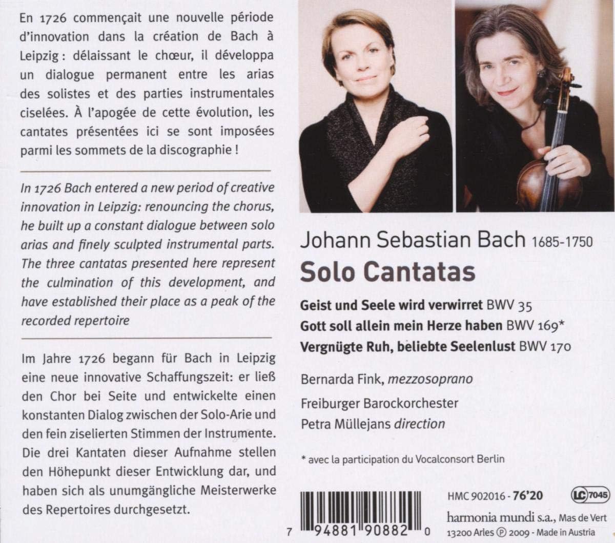 Cantata Bwv 35, 169, 170 - Image 3