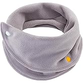 NASULAR Toddler Girls Soft Neck Warmer Baby Boys Winter Scarf Kids Warm Round Scarves