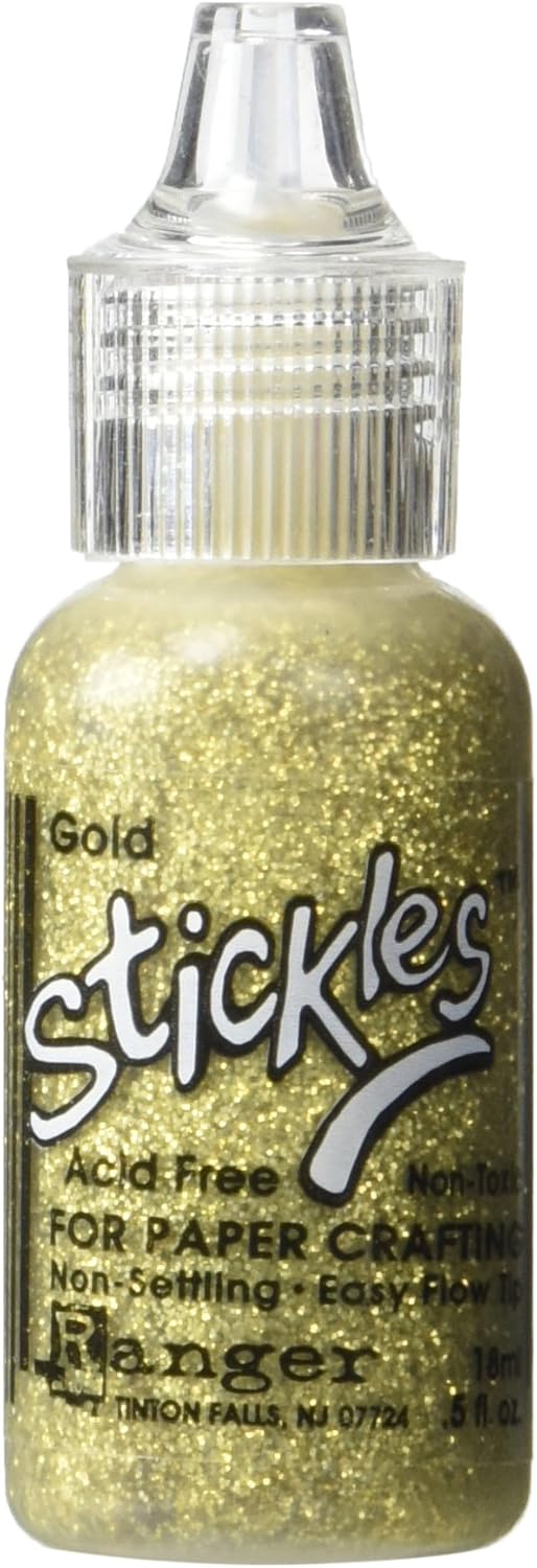Stickles Glitter Glues Ranger Industries Stickles, Gold Amazon.co.uk