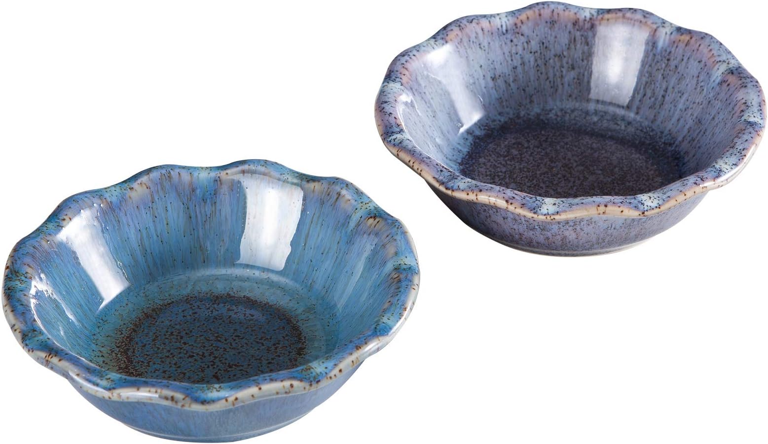 Pie Dish, Mini Pie Pans, 2 Packs Small Pie Tin, Ceramic Set 5.5 Inch Porcelain Ramekins, Non-Tick Dishwasher Safe for Dinner Pumpkin Apple Pie Pecan Pie for Personal Couple Family HOME DECOR