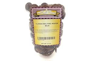 THE BULK-PRICED FOOD SHOPPE Milk Coating Melting Wafers, 1 lb Resealable Bag
