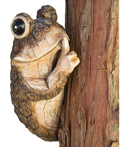 Statue De Jardin Paresseux En Résine - Décoration Pour Arbre Ou Mur - Résistante Aux Intempéries - Peinte à La Main