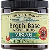 Orrington Farms All Natural Vegan Broth Base & Seasoning, Chicken, 6 Ounce