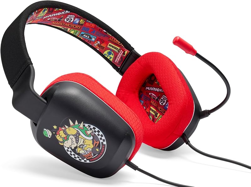 Kabelgebundenes Stereo-Headset für Nintendo Switch – Mario Kart Rivals