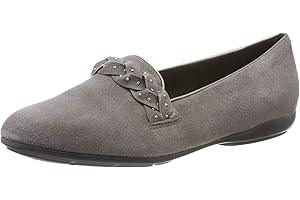 Geox Womens Annytah Suede Moccasin Loafer