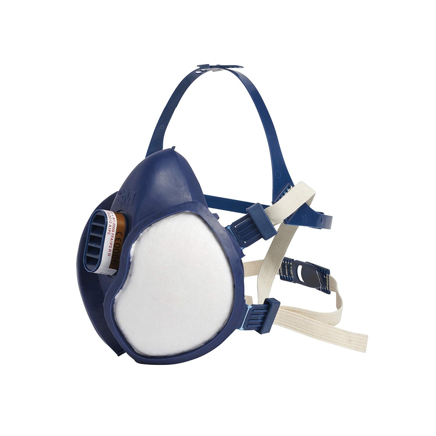 3M 4251 Half Mask Spray Paint Respirator - Blue - Image 4