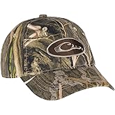 Drake Waterfowl Cotton Camo Cap - All-Weather Hunting Lightweight 6-Panel Construction Cap, One Size Fits Most