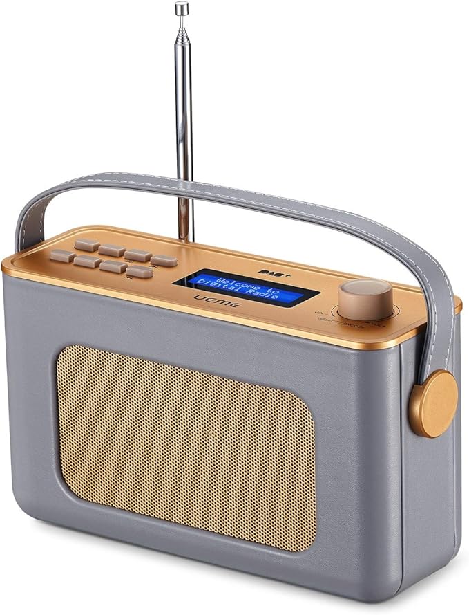 UEME Retro Digital Radio with Bluetooth, DAB+ DAB FM Amazon.de Elektronik