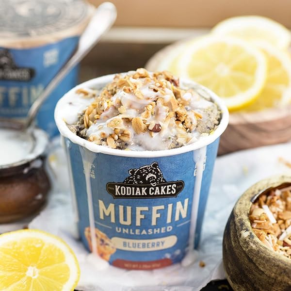 KODIAK CAKES MINUTE MUFFINS, MOUNTAIN BLUEBERRY, 2.29 OUNCE (PACKAGING MAY VARY)