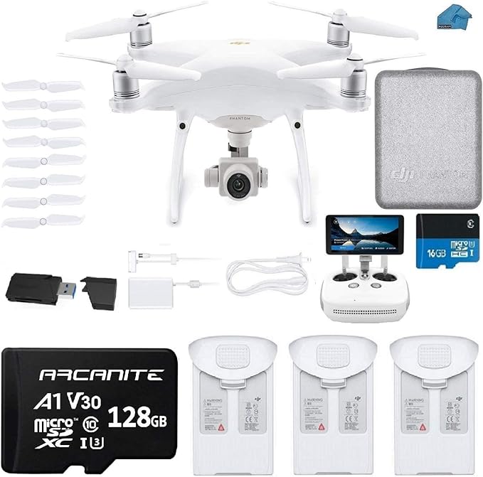 Amazon Com Dji Phantom 4 Pro Plus V2 0 Drone With 1 Inch mp 4k Camera Kit With Built In Monitor 3 Total Dji Batteries 128gb Micro Sd Card Reader Must Have Bundle Camera Amazon Com Dji Phantom 4 Pro Plus V2 0 Drone With 1 Inch mp 4k Camera Kit With Built In Monitor 3 Total Dji Batteries 128gb Micro Sd Card Reader Must Have Bundle Camera