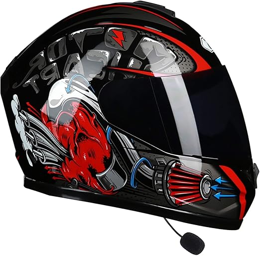 atv helmet with bluetooth speakers