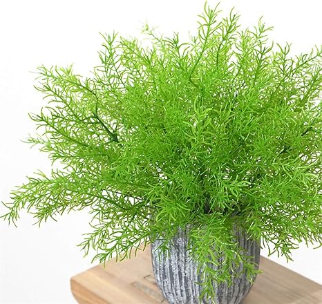 Amazon Gotime 部屋のバスケットの装飾のためのシミュレーション植物人工アスパラガスの創造的な装飾人工植物 人工観葉植物 オンライン通販