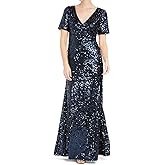 Calvin Klein Women's Quilted Faux Fur Trim Hooded Puffer Coat