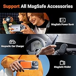 Temdan Magnetic for iPhone 15 Pro Max Case