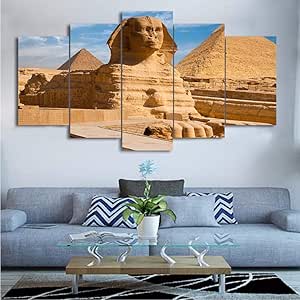 Pmhhc Pintura De La Lona Sala De Estar Arte De La Pared 5 Unidades