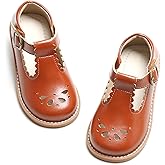 PHIRAMIN Toddler Girl Mary Jane Dress Shoes-Little Girl School Uniform Shoes for Wedding Party