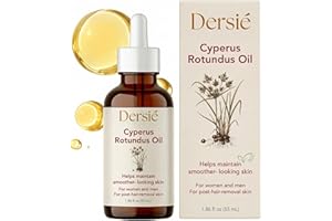 Dersie Cyperus Rotundus Oil: Cyperus Rotundus Oil for Hair Removal – Natural Hair Growth Inhibitor for Unwanted Face & Body Hair Reduction – Soothing Daily Skin Oil with Post-Hair-Removal Care (55 mL)