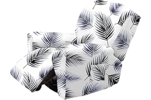 CRFATOP Stretch Recliner Slipcovers 4-Pieces Lazy Boy Recliner Covers Printed Recliner Slip Covers for Recliner Chair with Storage Pockets Furniture Protector for Living Room,27