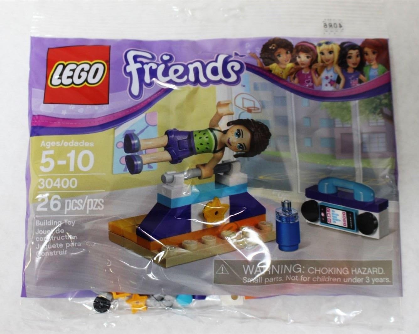 LEGO Friends Gymnastics PolyBagged set 30400 Amazon.co.uk Toys & Games
