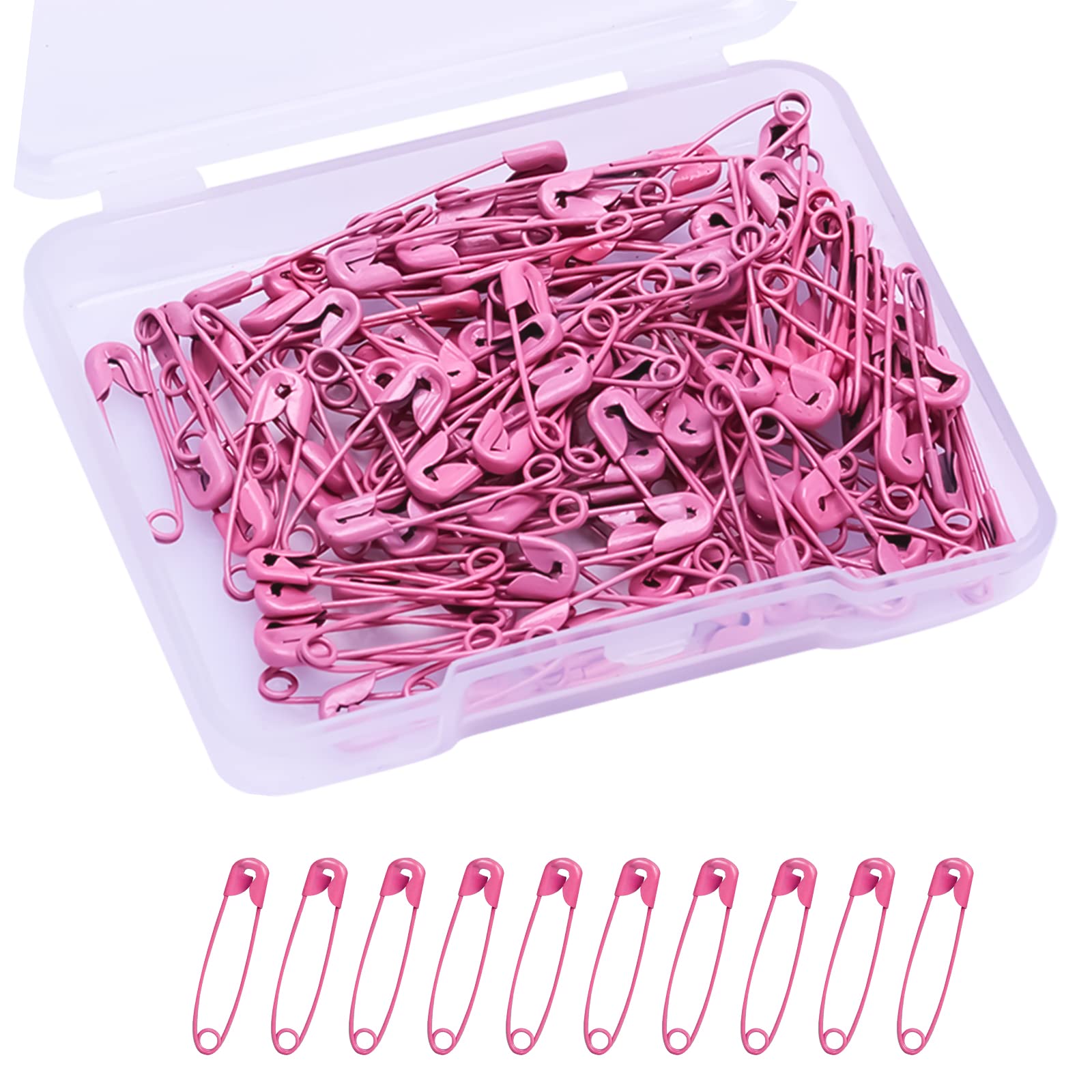 120 Pcs 19mm Mini Metal Safety Pins for Art, Craft, Sewing & Jewelry ...