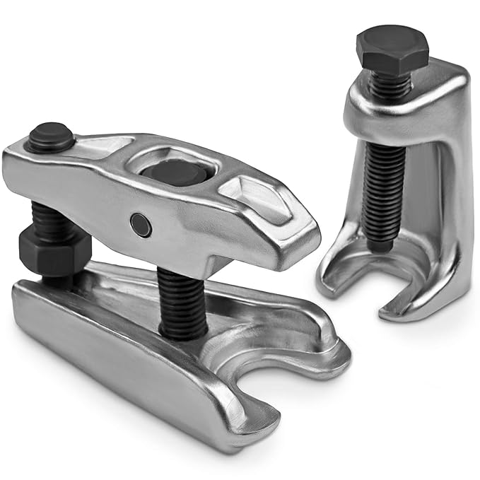Universal Kugelgelenkabzieher aus chromiertem Carbonstahl | für viele Autohersteller, 20 mm, justierbares Maul 20-50 mm | Spu