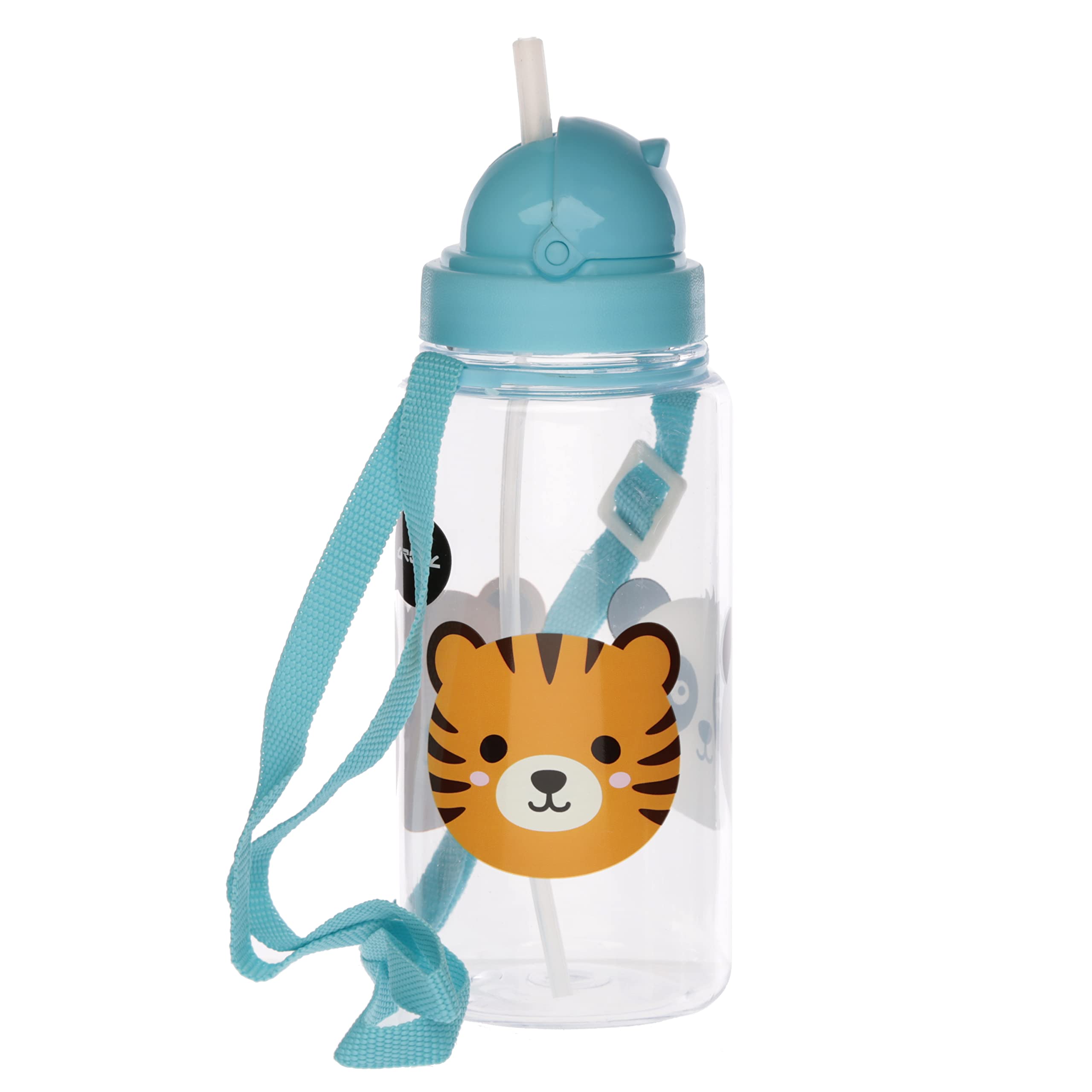 Puckator Cutiemals Children's Water Bottle (Bottle) 450ml - Zoo Animals