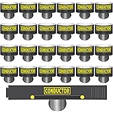 Jecery 24 Pcs Christmas Polar Train Conductor Hats Engineer Hats Bulk Polar Train Party Gifts Xmas Conductor Costume