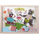 ebulobo Woodours Wooden Magnet Bear