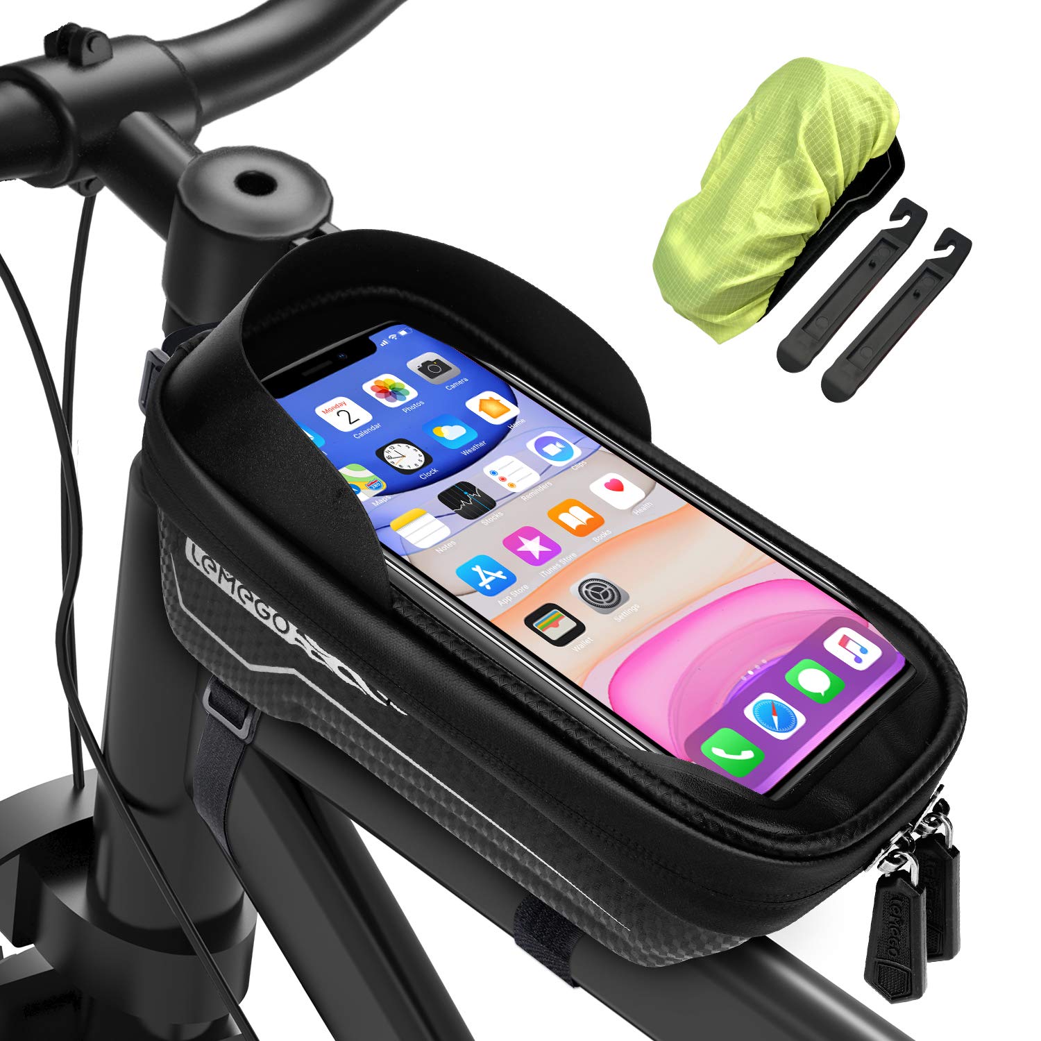Smartphone Amazone Sacoche Velo Frame Bag ROTTO Bike Bag Top Tube