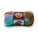 Lion Brand Yarns 545-213 Landscapes Yarn, Acrylic, Meadow, 17.78 x 7.62 x 7.62 cm