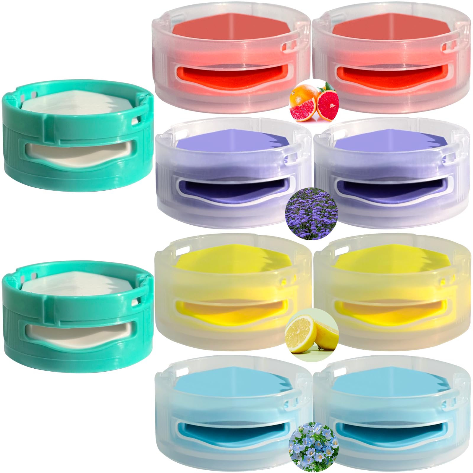 Photo 1 of 10 Pack Odor Neutralizer Replacement Cartridges for fit Shark ZU102 LA702 UZ565H AZ3002 AZ4002 AZ3000 HZ3000 HZ3002 IZ862H IZ562H ZD550 Stratos Upright Vacuum,Compared to Part# 1541FC3000