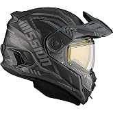 CKX Mission Full Face Helmet - Carbon Code Electric Double Shield