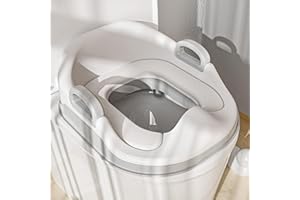 RGKQSY Toddler Potty Training Toilet Seat, Featuring Cushioned Portable Insert - For Toddlers Aged 1-3 of All Genders, Potty Train Chair Adapter, and Essential Travel - Related Soft Padded Accessories