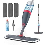 NileHome Spray Mops for Floor Cleaning, Microfiber