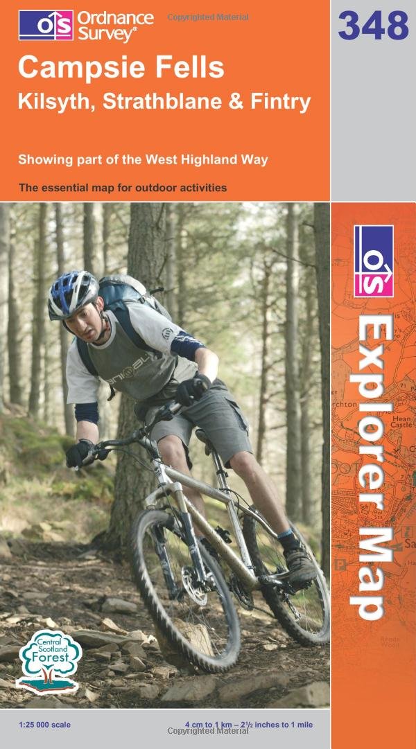 Ordnance Survey Explorer Maps Campsie Fells (Explorer Maps) 348: Ordnance Survey: 9780319238875:  Amazon.com: Books
