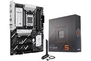 MICRO CENTER AMD 7600X Processor with ASUS B650E MAX Gaming WF Motherboard