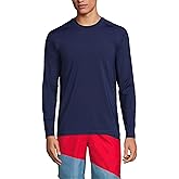 Lands' End Men's Long Sleeve Swim Tee Rash Guard