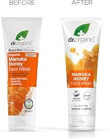 Dr Organic Manuka Honey Face Mask 125ml Nourishing Dry Skin Natural Vegetarian view 6