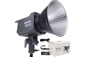 Aputure Amaran 100d S, Amaran 200d S 100W / 200W Daylight Led Video Light, CRI 96+ TLCI 99+ App Control Bowens Mount for Vide
