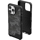 URBAN ARMOR GEAR UAG Designed for iPhone 16 Pro Max Case 6.9" Metropolis LT - Compatible with MagSafe Charging Rugged Shockproof Anti-Slip Military Grade Protective Cover, Micro Hex Camo Graphite