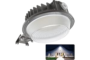 deerdance LED Barn Light, UL Certified 120W Dusk to Dawn Outdoor Lighting with 18000LM 5700K Daylight, IP65 Waterproof Area Street Light for Barns Garage Yard Warehouse Outdoor Security Lighting