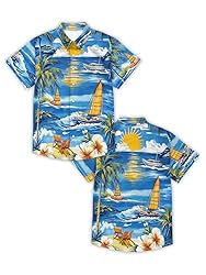 Hawaiian Shirts for Men Summer Beach Casual Short