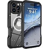 Comboproof for iPhone 16 Pro Max Case Waterproof, [Shockproof] [Dustproof] [IP68 Waterproof] Full-Body Hard Case Built-in [Lens Screen Protection] for Diving Case (Black, for iPhone 16 Por Max 6.9in)